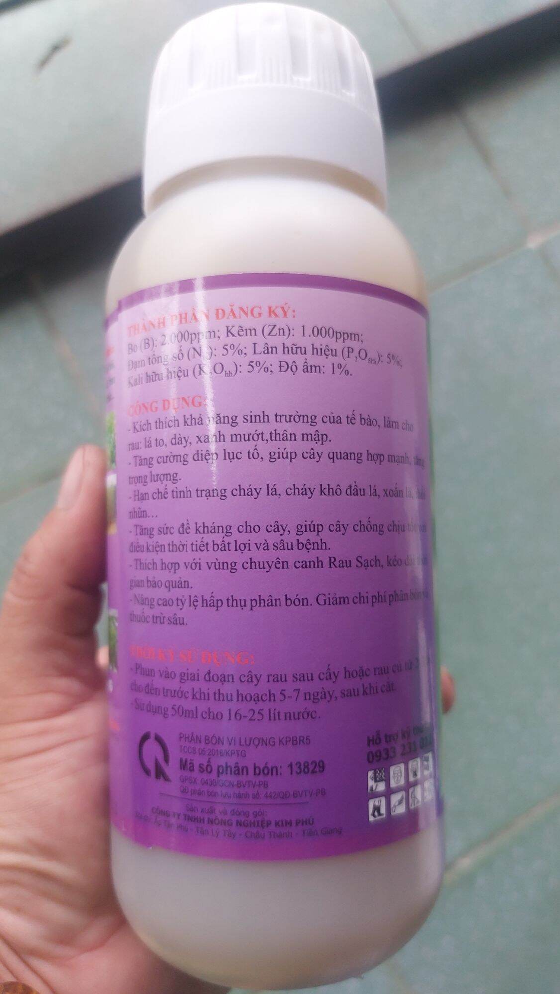 Phân bón lá ABIO-3 500ML