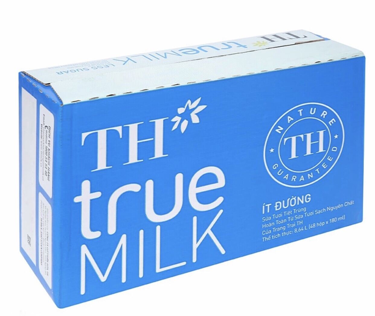 TH true milk ít đường 180ml