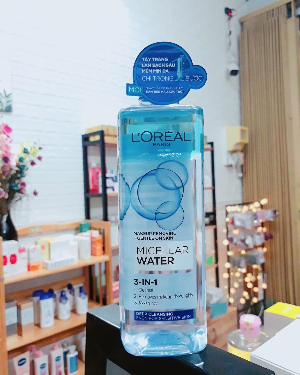 Nước tẩy trang L’Oréal Makeup (xanh đậm)