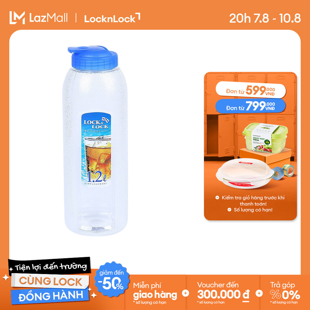 Bình nước nhựa PET Lock&Lock HAP730 1.2L
