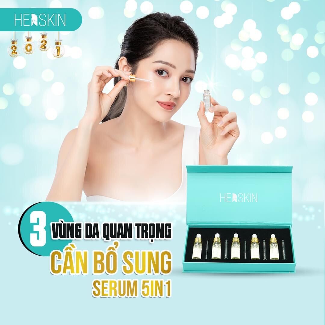 SERUM 5 IN 1 HERSKIN PRINCESS WHITE