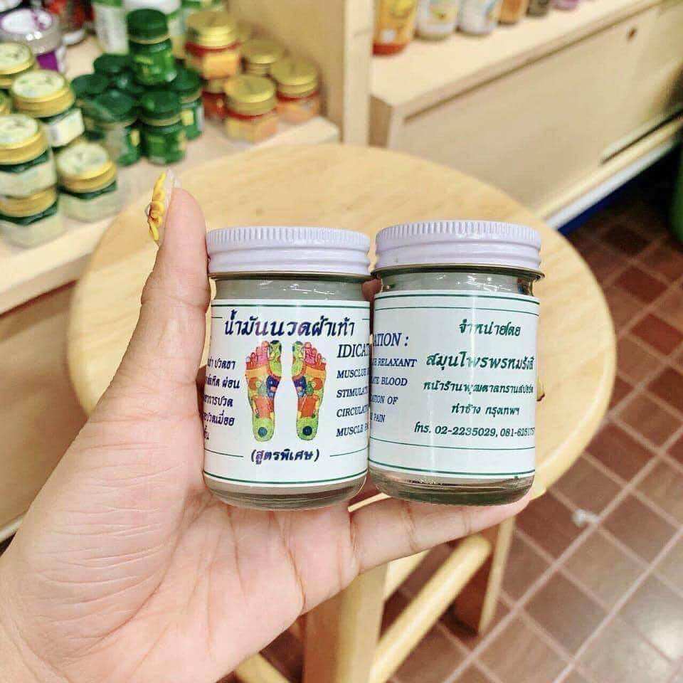 Dầu xoa bóp bàn chân thái lan