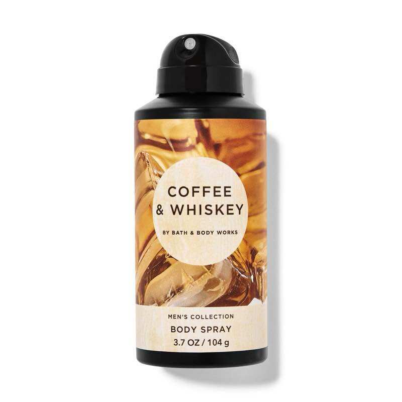Xịt thơm toàn thân cho nam Bath & Body Works Coffee & Whiskey 104g