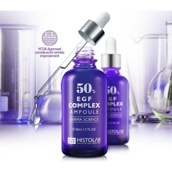 Histolab Serum 50 Tinh chất trẻ hoa da EGF Complex Ampoule 50% Histolab