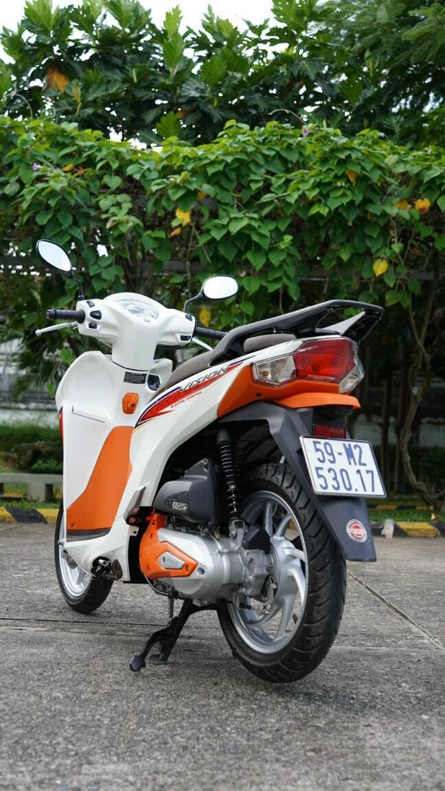 Combo nhựa nhám Vision 21 màu cam 6 món