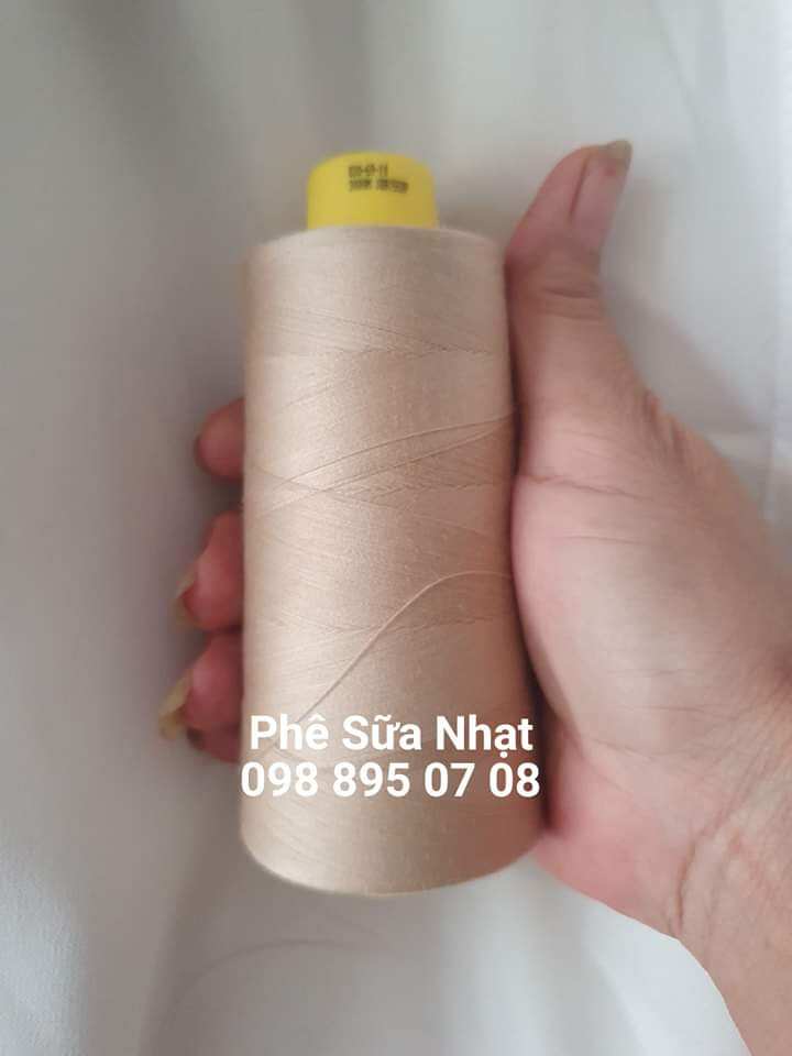 CHỈ MAY QUẦN ÁO CUỘN 3000M (sợi nhỏ dai, chắc)