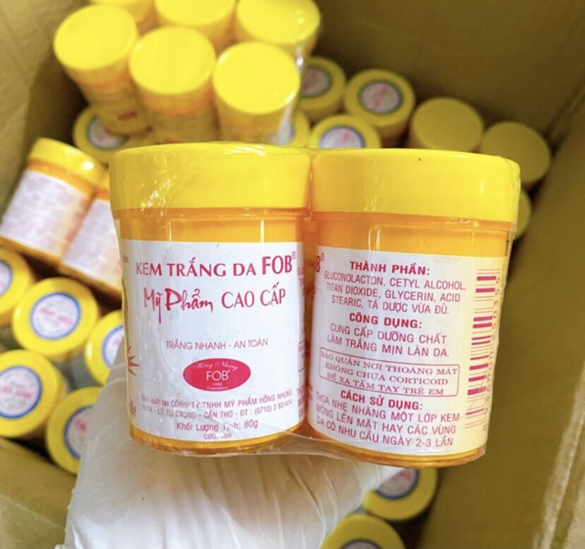 Kem dưỡng trắng cao cấp FOB 80g