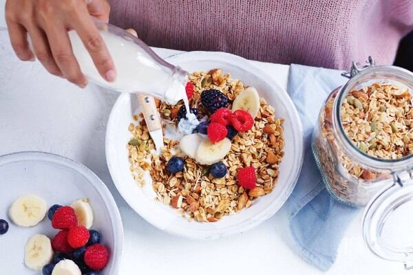 500g Granola Ăn Kiêng Vị Chocolate (Tỷ lệ yến mạch 20%) Không Đường