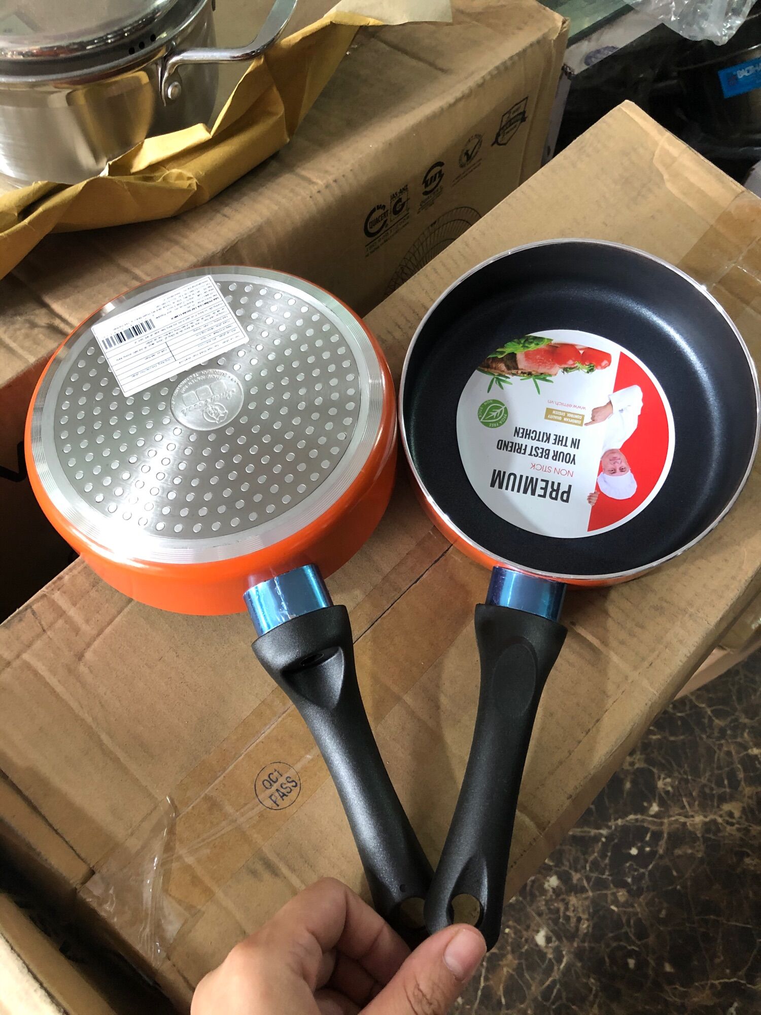 Chảo chống dính elmich đáy từ 16cm smarcook.