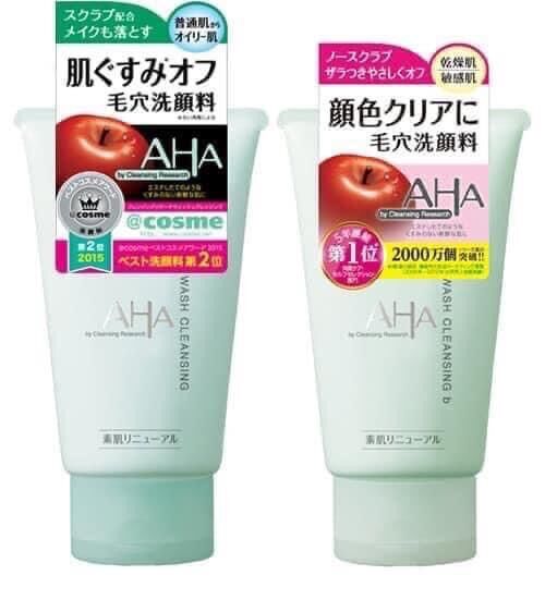 Sữa rửa mặt AHA Wash Cleansing Nhật Bản