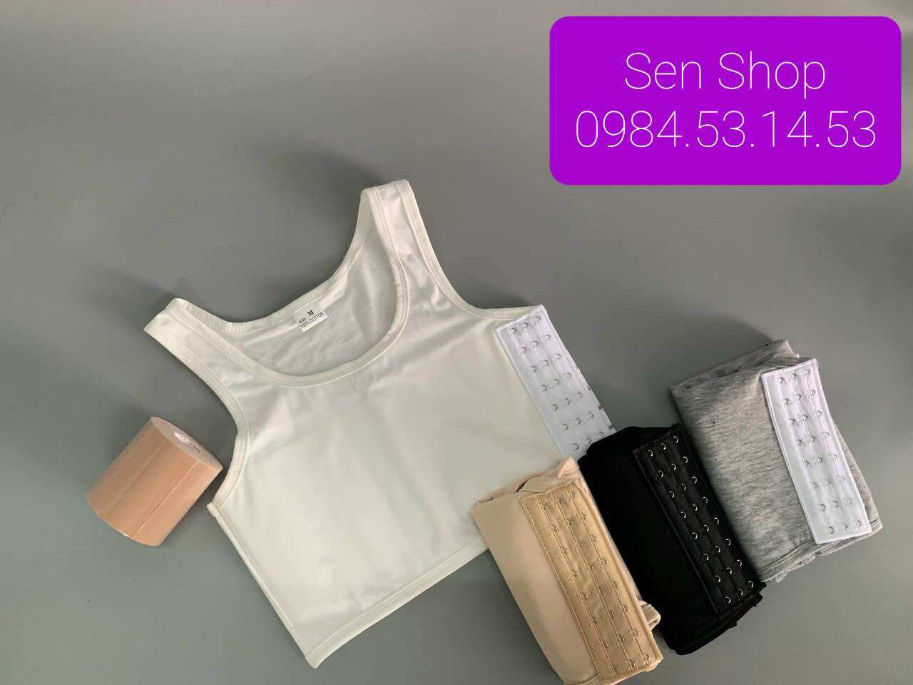 COMBO 3 ÁO NỊT NGỰC TOMBOY CÓ VIỀN 300K