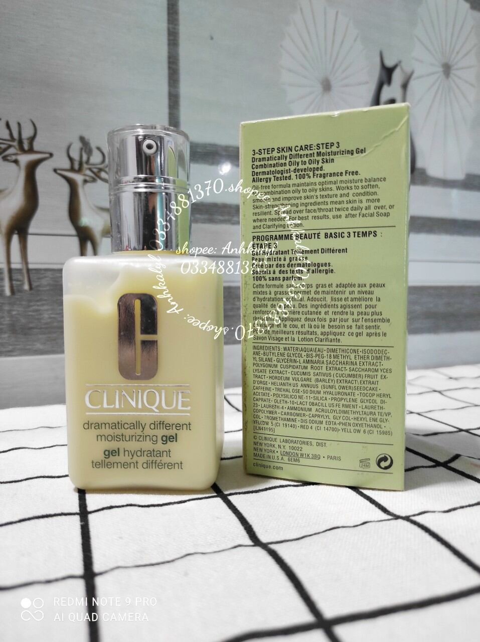 Kem dưỡng ẩm Clinique Dramatically Different Moisturizing Gel+  125ml