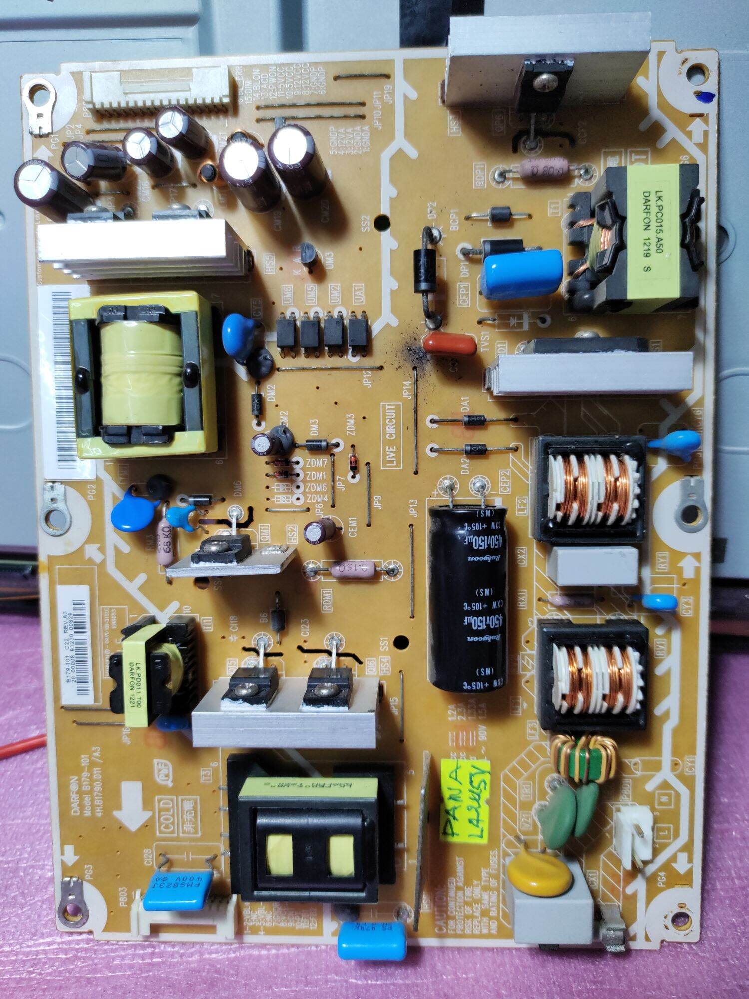 Bo nguồn tivi panasonic th-l42u5v