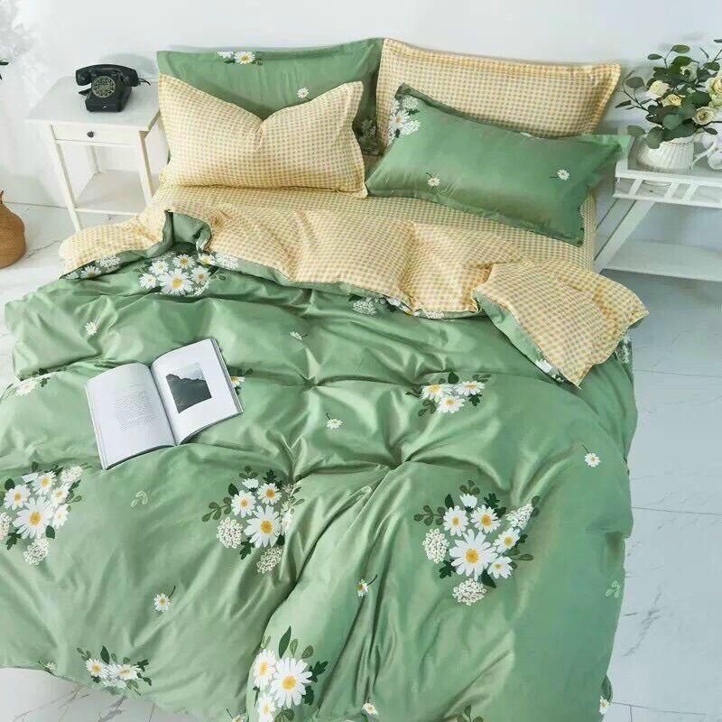 Xả Hàng - Bộ vỏ chăn ga gối cotton poly hàng lẻ size.