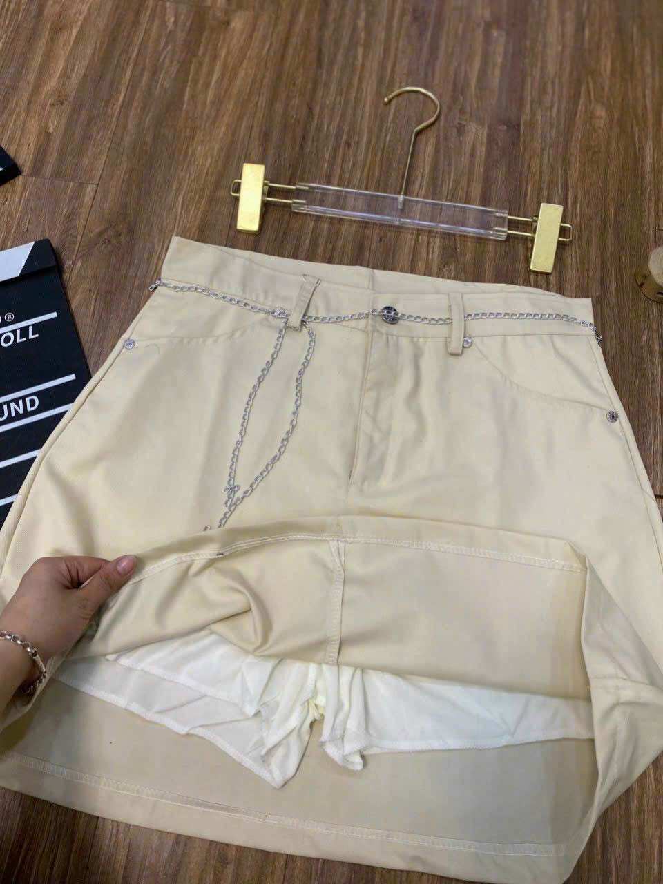 (SHOP BIGSIZE NỮ 50KG ĐẾN 90KG) chân váy A kaki