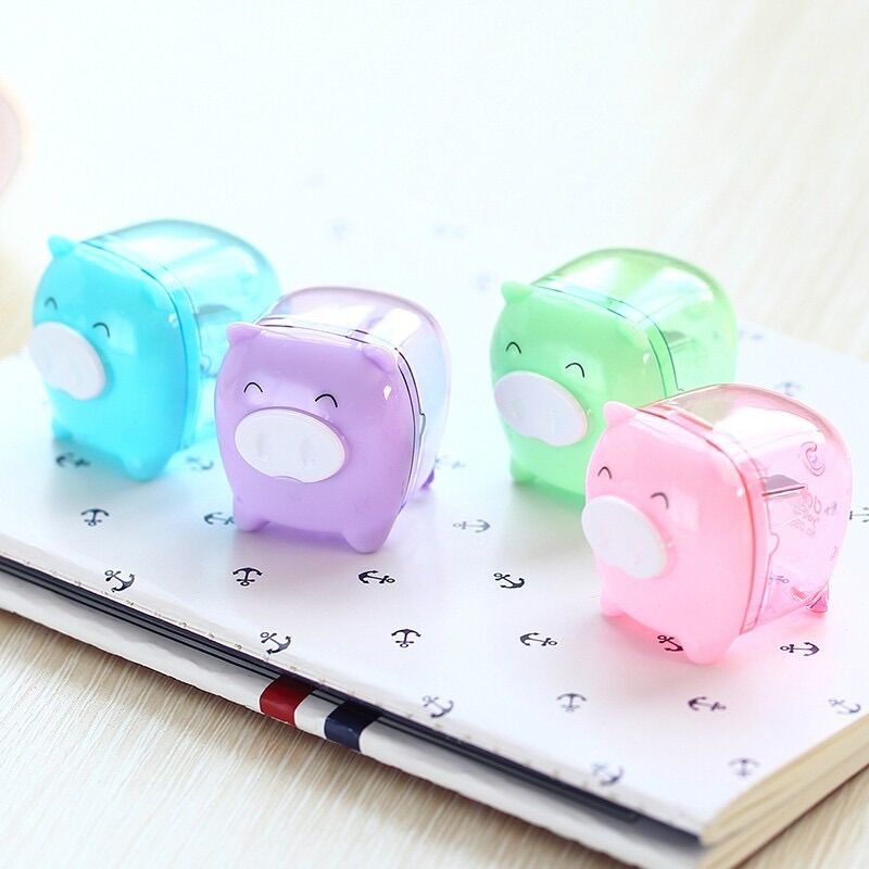 Gọt bút chì hình con lợn Deli