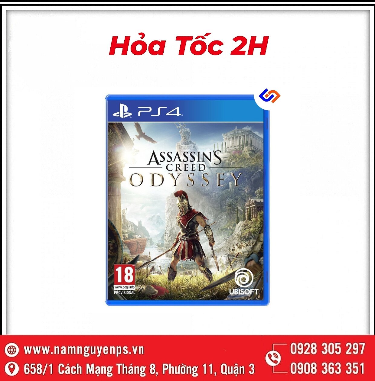 Đĩa game ps4 | assassin creed odyssey ac