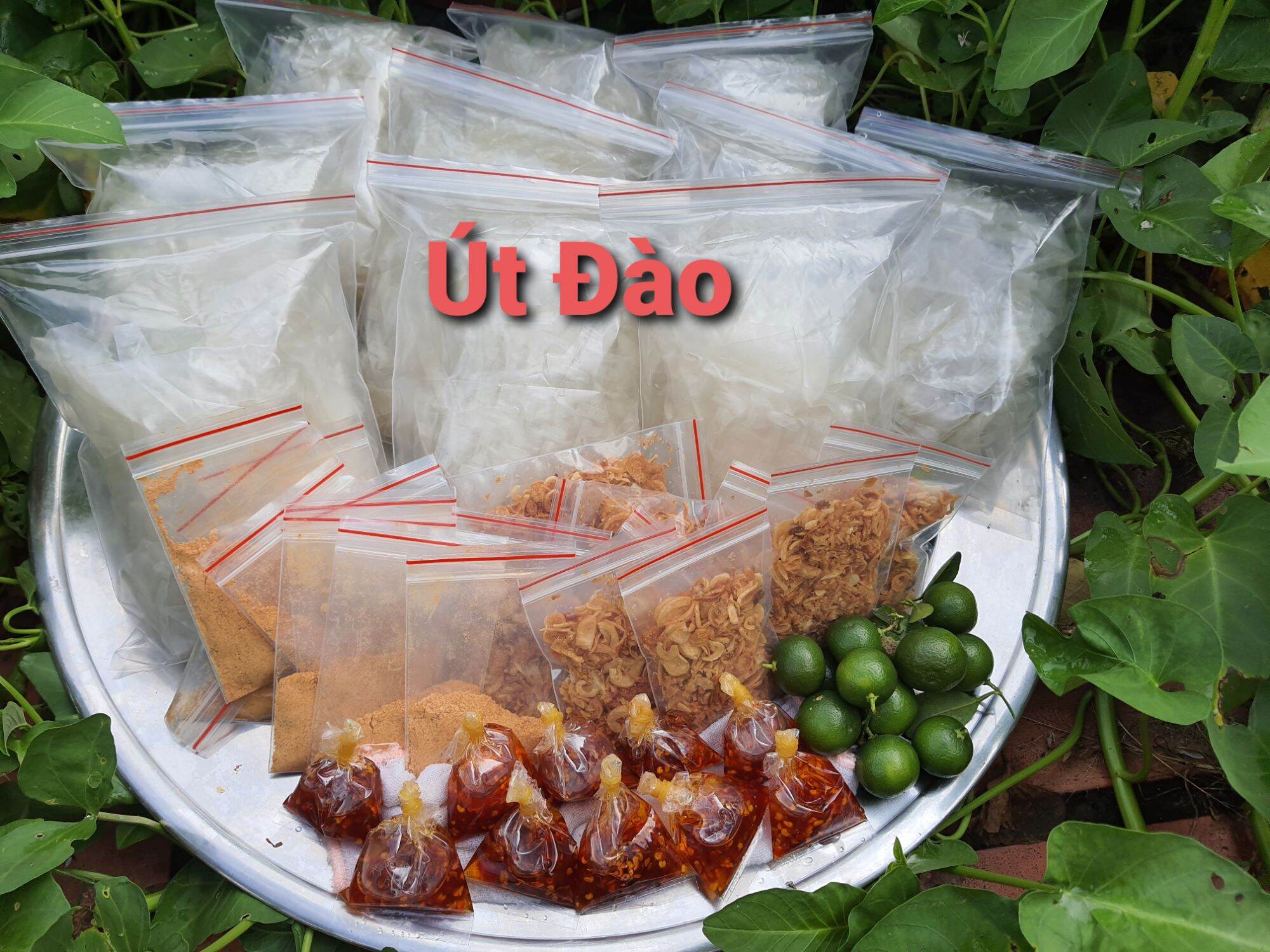 Combo 10 bịch Bánh tránh phơi sương muối tắc sa tế hành phi