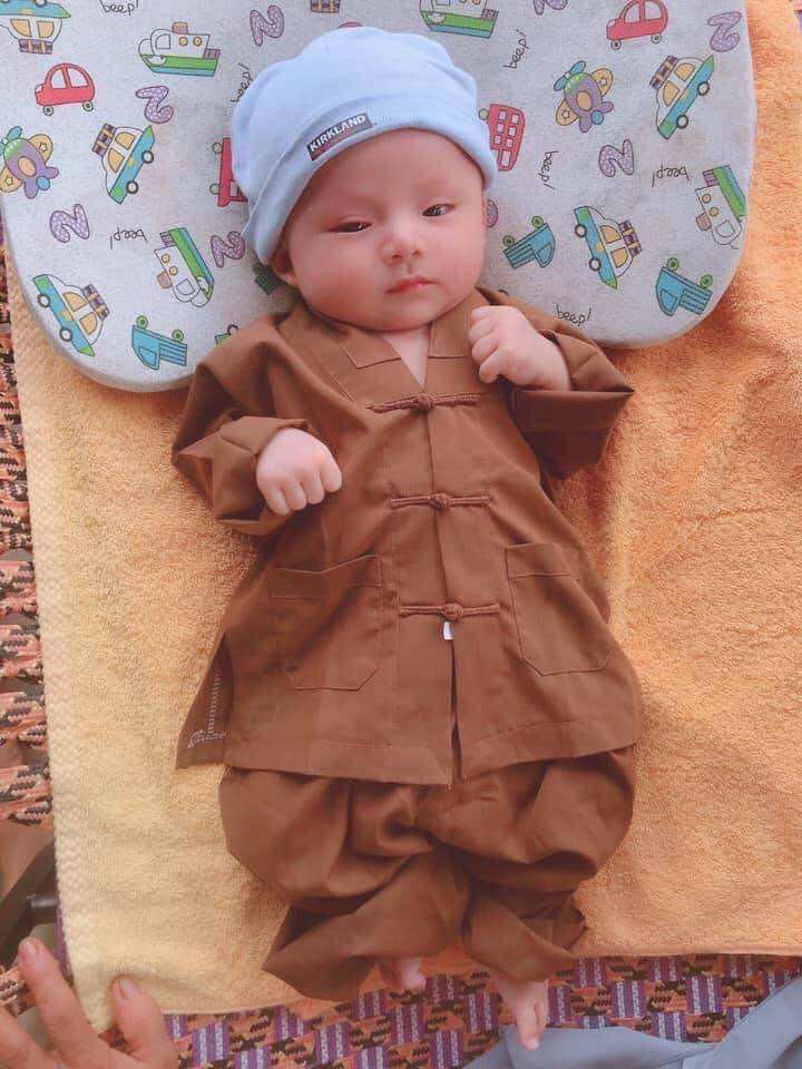 Đồ Lam Đi Chùa Cho Bé # La Hán # Đồ Bộ