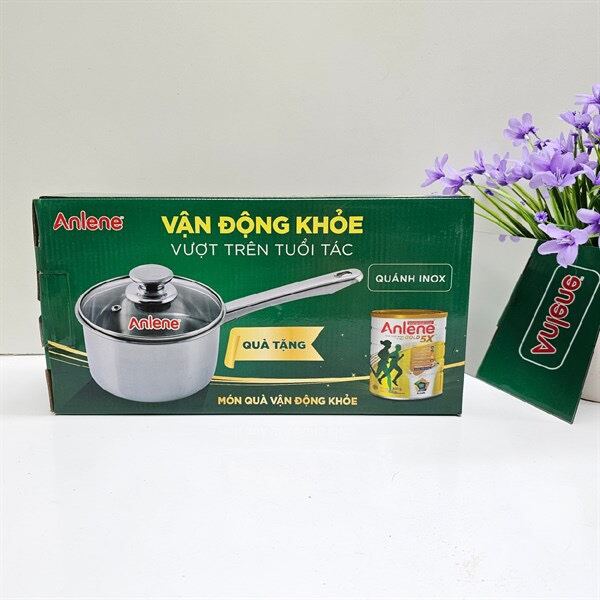 Quánh inox 3 lớp đáy 16cm