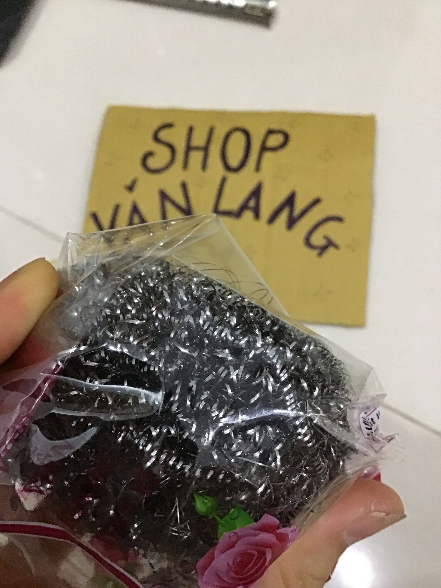 Miếng co xoong nồi inox