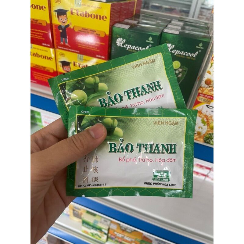 Viên Ngậm Bảo Thanh - gói 5viên