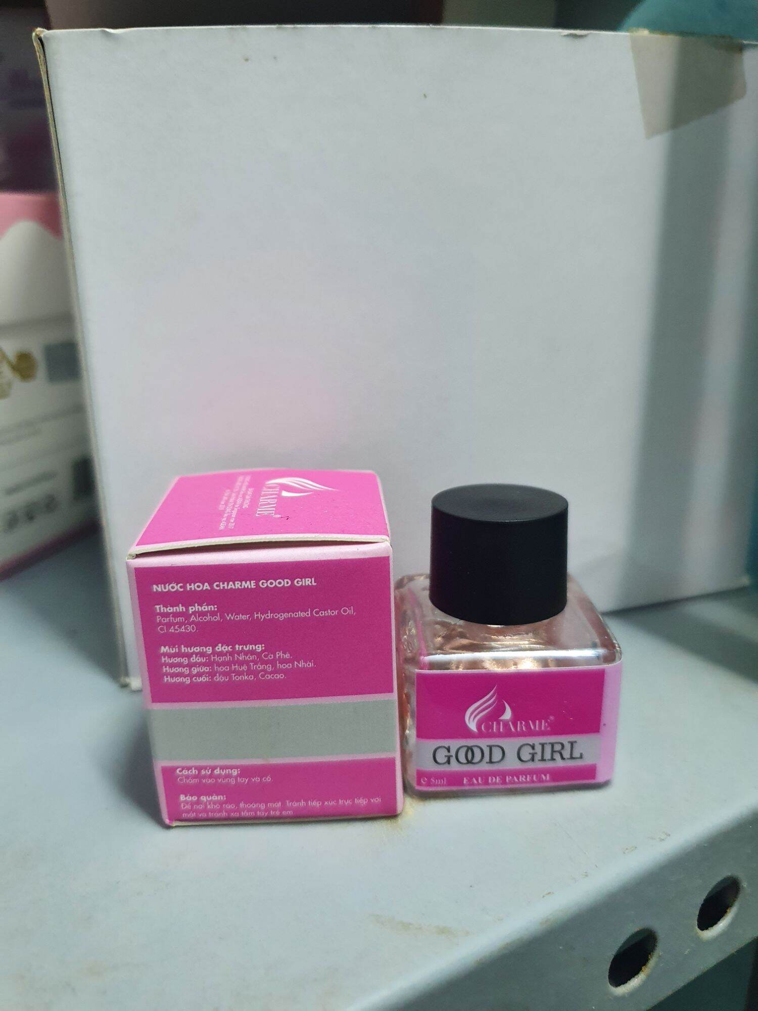 [Hcm]Nước Hoa Nữ Goodgril Mini 5Ml