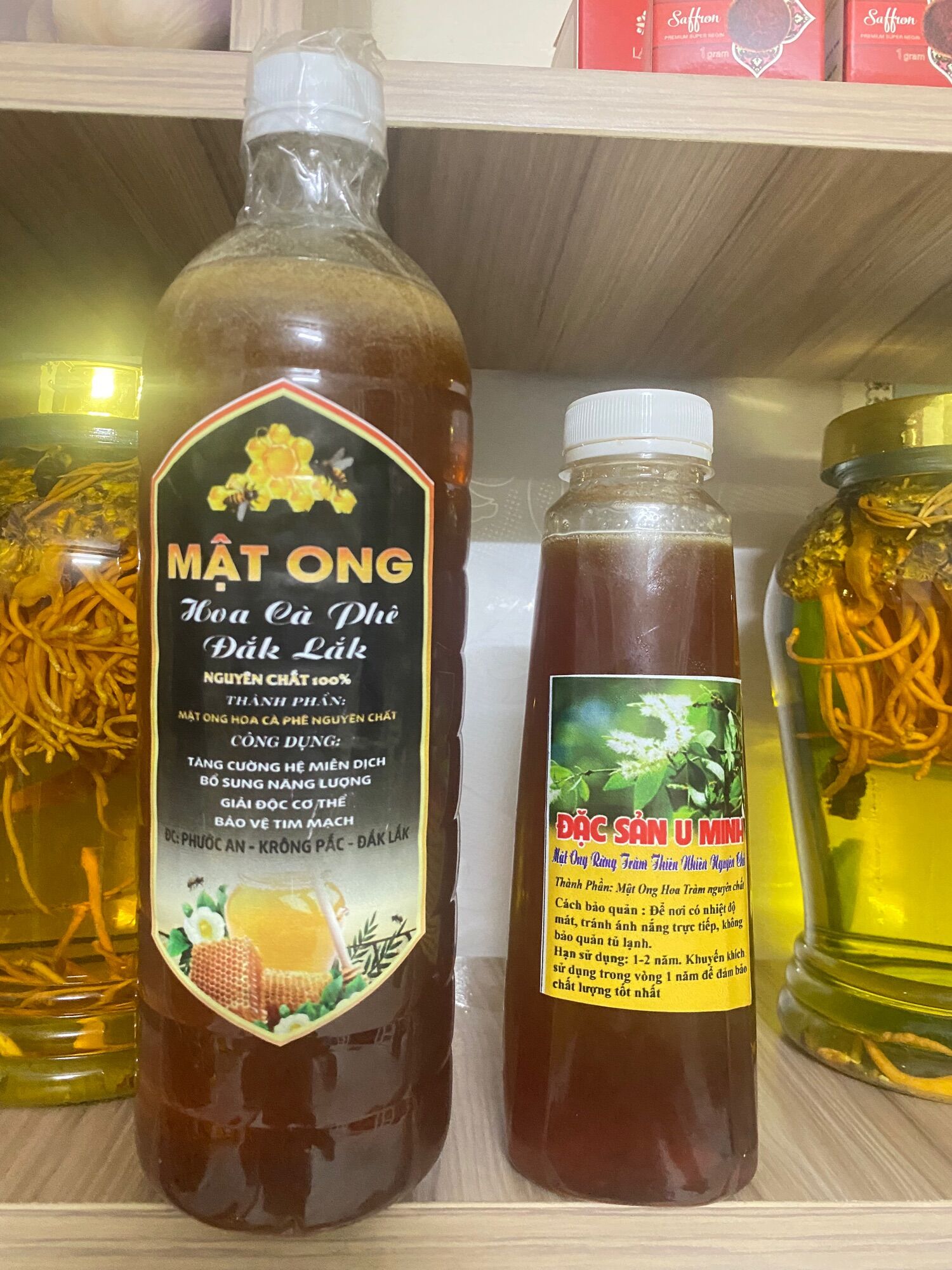 Mật ong hoa cafe 1 lít