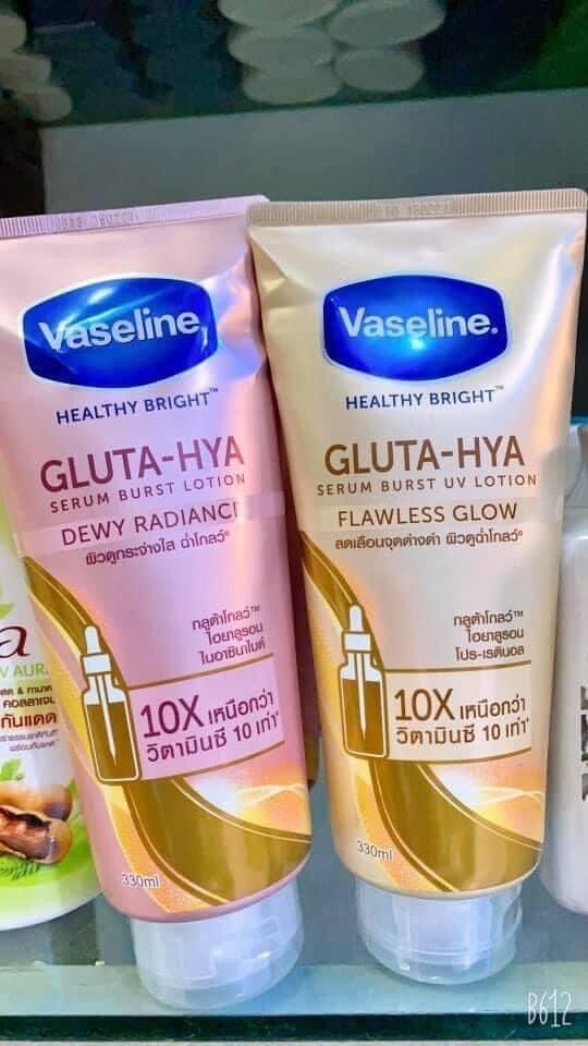 vaseline gluta hya serum 300ml thái lan