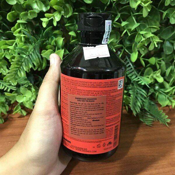 Dầu gội chống rụng tóc Davines Naturaltech Energizing shampoo 250ml