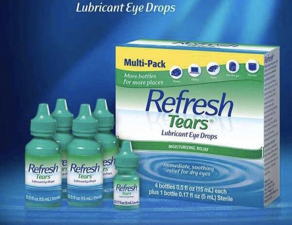 Nước nhỏ mắt Refresh nhập khẩu Mỹ Tears Lubricant Eye Drops Combo