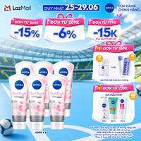 Bộ 6 Sữa Rửa Mặt Ngọc Trai NIVEA (100g) - 86704/81273
