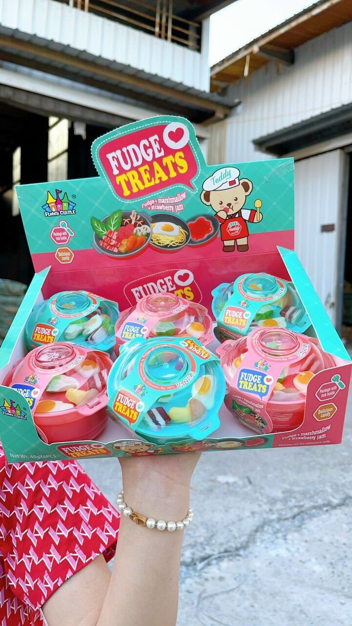 Kẹo dẻo cái lẩu mix vị siêu cute