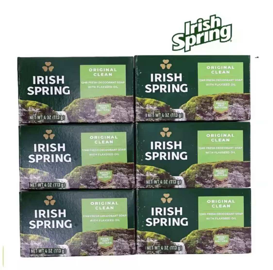 [HCM]Combo 6 cục xà phòng Irish Spring 113gr-Mỹ