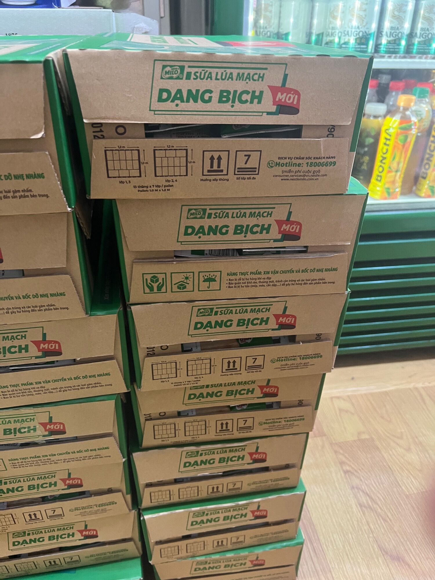 (Siêu tốc HCM) Sữa Milo bịch 1 Thùng 48 bịch/180ml(date mới)