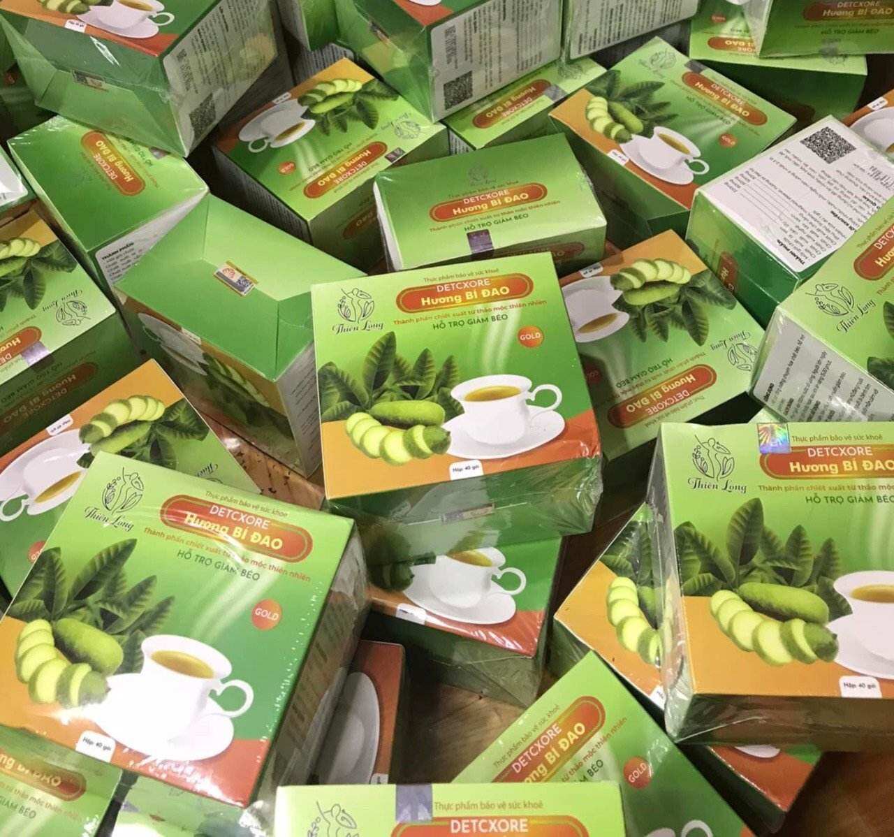 Trà giảm cân cốt bí đao detox ( 40 gói )