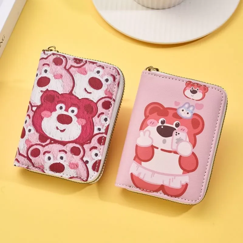 Ví nữ cầm tay gấu losto nhiều ngăn