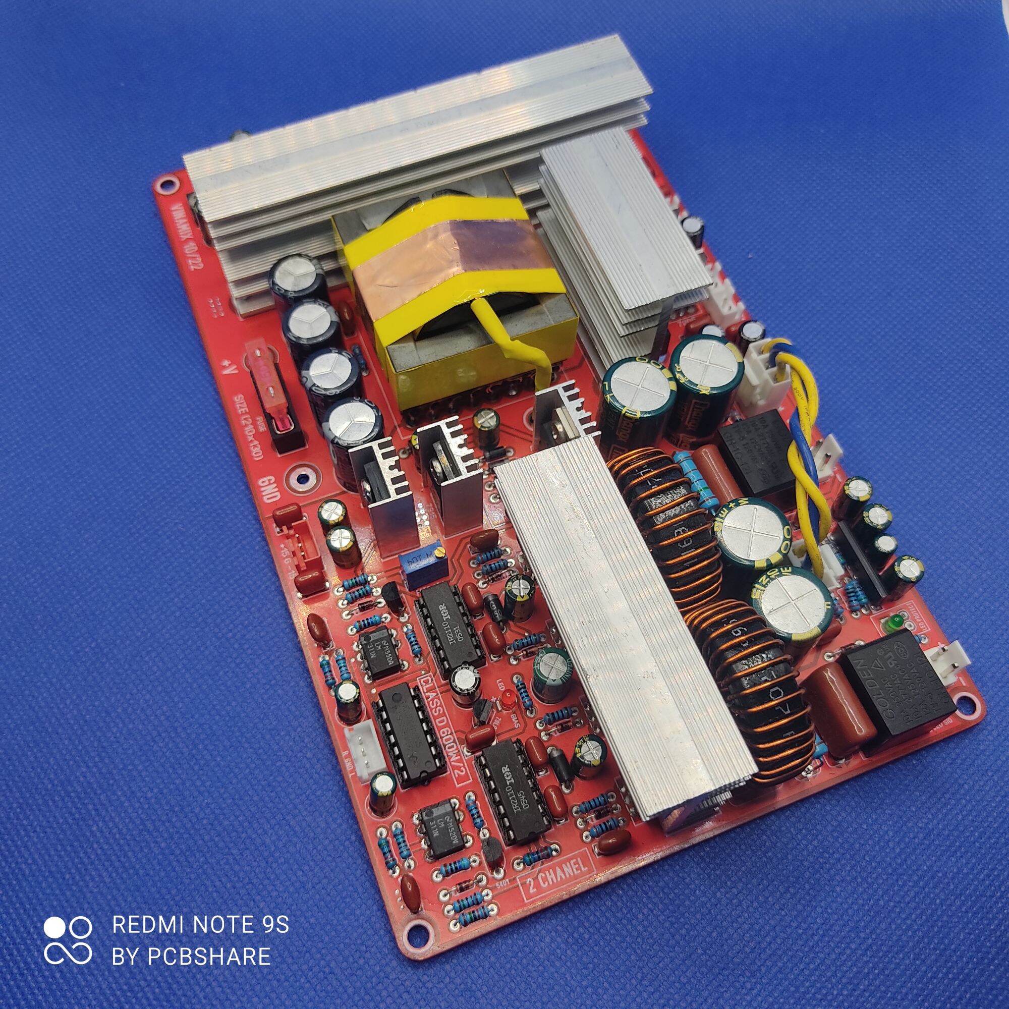 Class D liền nguồn 2 kênh (Hệ 12V, 24V)