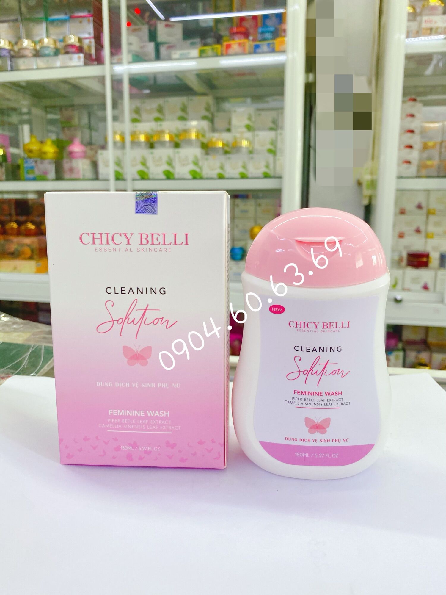 Dung dịch vệ sinh cleaning solution chicy belli 150ml