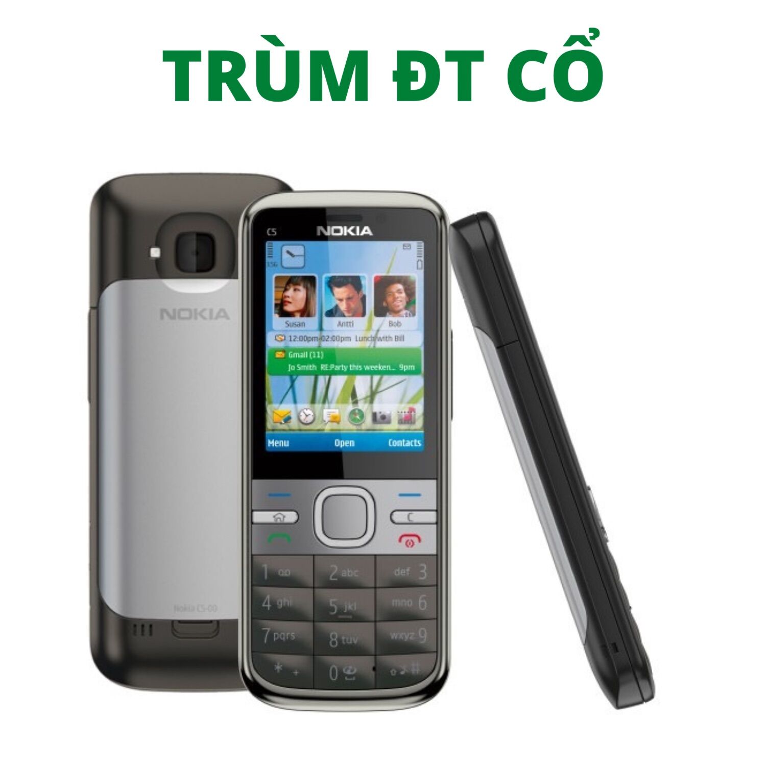 Điện thoại nokia c5 chính hãng bền bỉ loa to chắc chắn