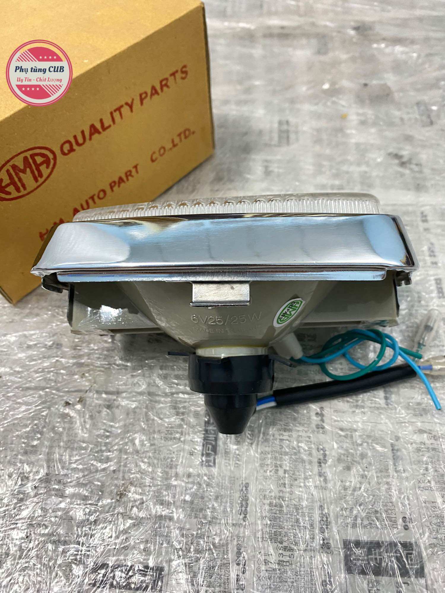 Đèn pha xe cub 82-84-DD hàng Thái