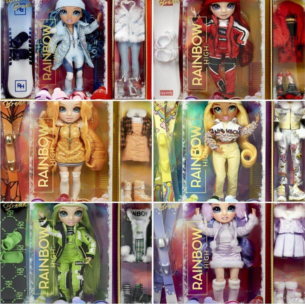 Búp bê rainbow high phiên bản mùa đông (1 con)