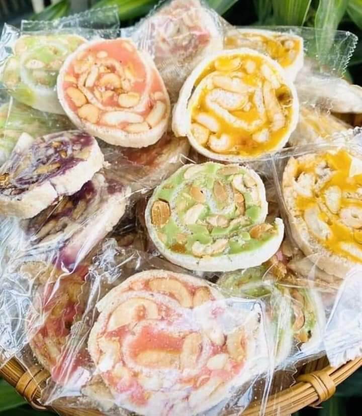 Kẹo dừa cuộn 7 vị 500g
