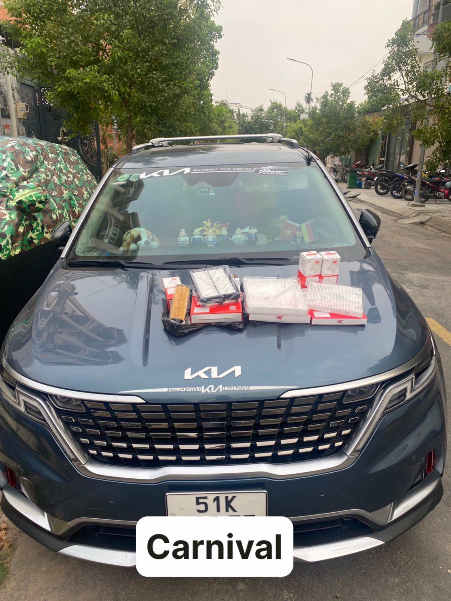 [ZYC] Lọc gió động cơ KIA Carnival, K5, Sorento, Sportage đời 2021~ và HYUNDAI SantaFe, Tucson đời 2022~ (Mã: 28113-L1000). 