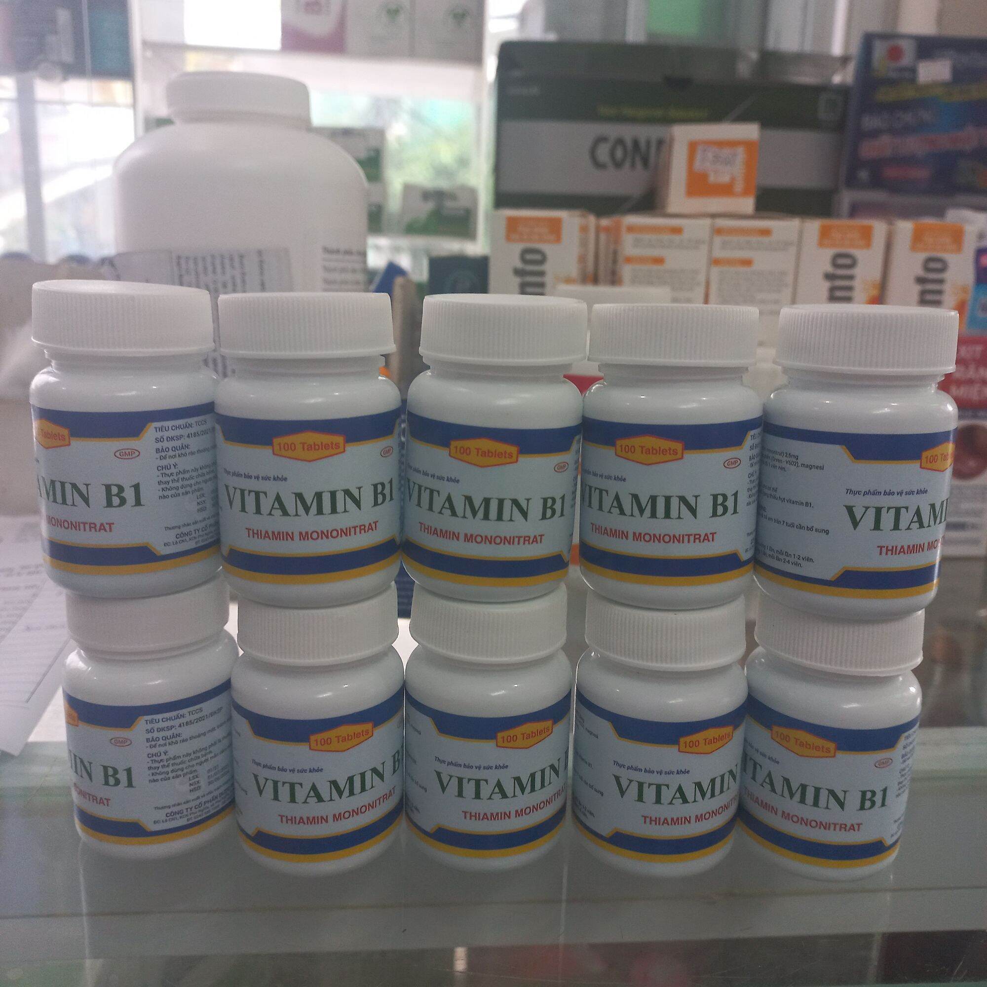 Vitamin B1 chai 100 viên