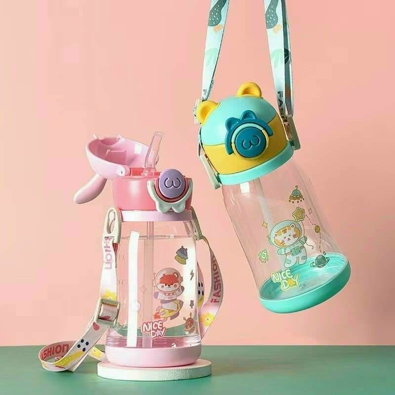 BÌNH NƯỚC CHO BÉ ĐI HỌC 550ML