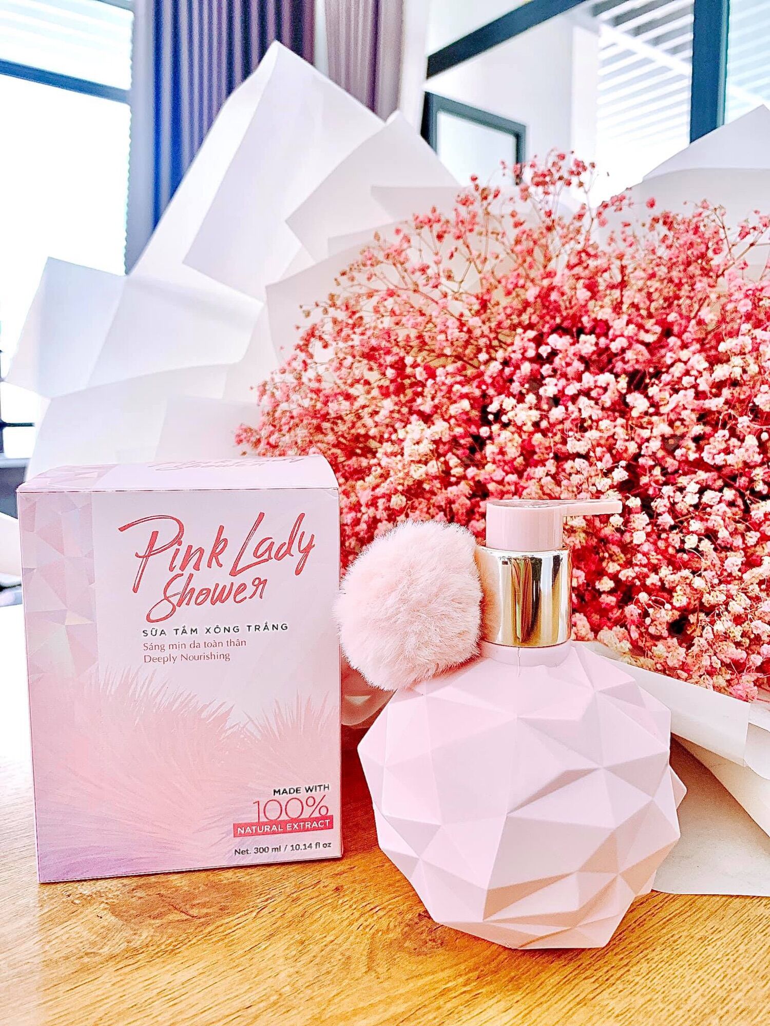 Sữa tắm pink lady