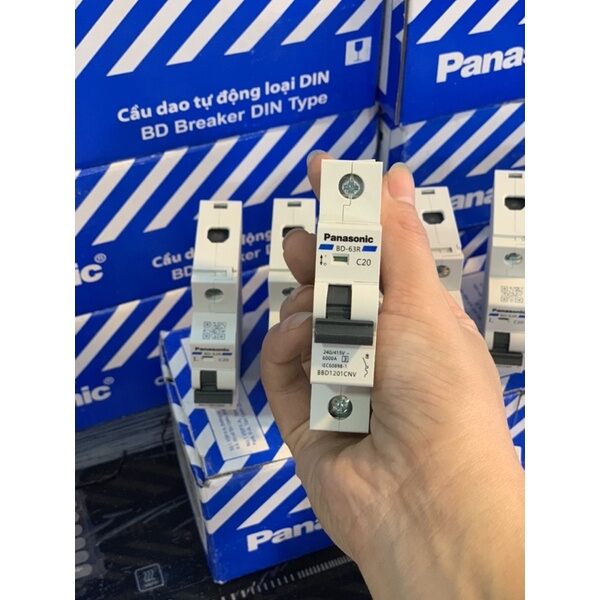 Át 1 cực panasonic 1p 10a 20a 25a 32a 40a 50a 60a