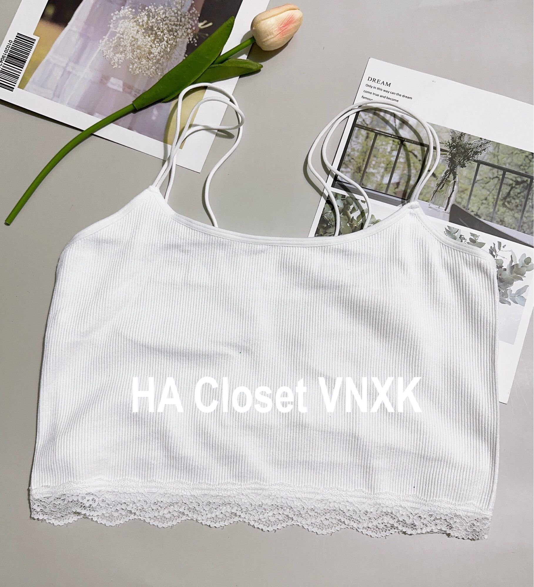 Combo 3áo Crop 2dây PrimarK Xuất Xịn