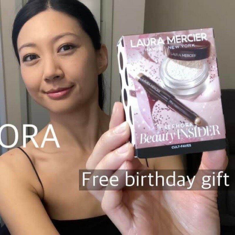 [Mini] Set Phấn phủ + Sáp nhũ mắt Laura Mercier Sephora